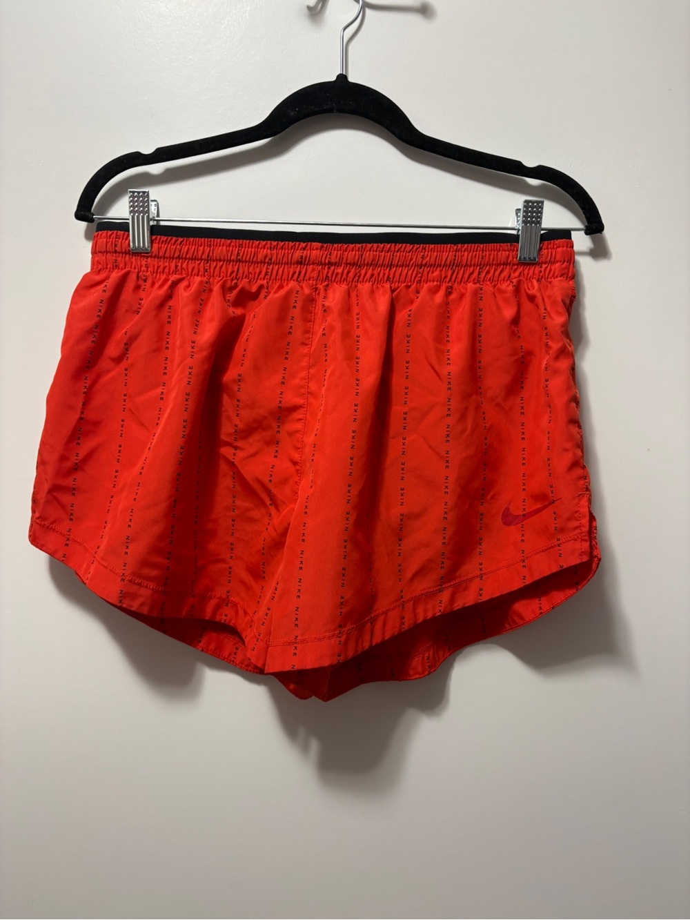 Nike Women's Bright Red Athletic Running Shorts